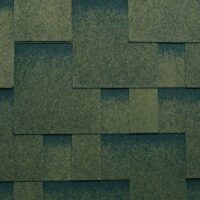 Гибкая битумная черепица Katepal Rocky (Роки), красный (гранит)